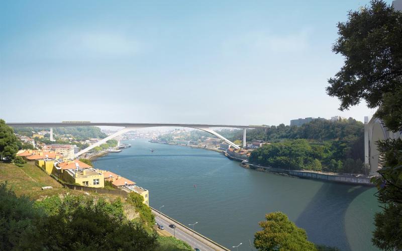 Conhea o projecto da nova ponte sobre o Douro
