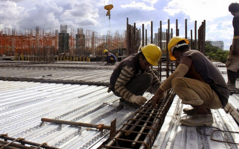 Emprego recua 0,4% na construção em Outubro