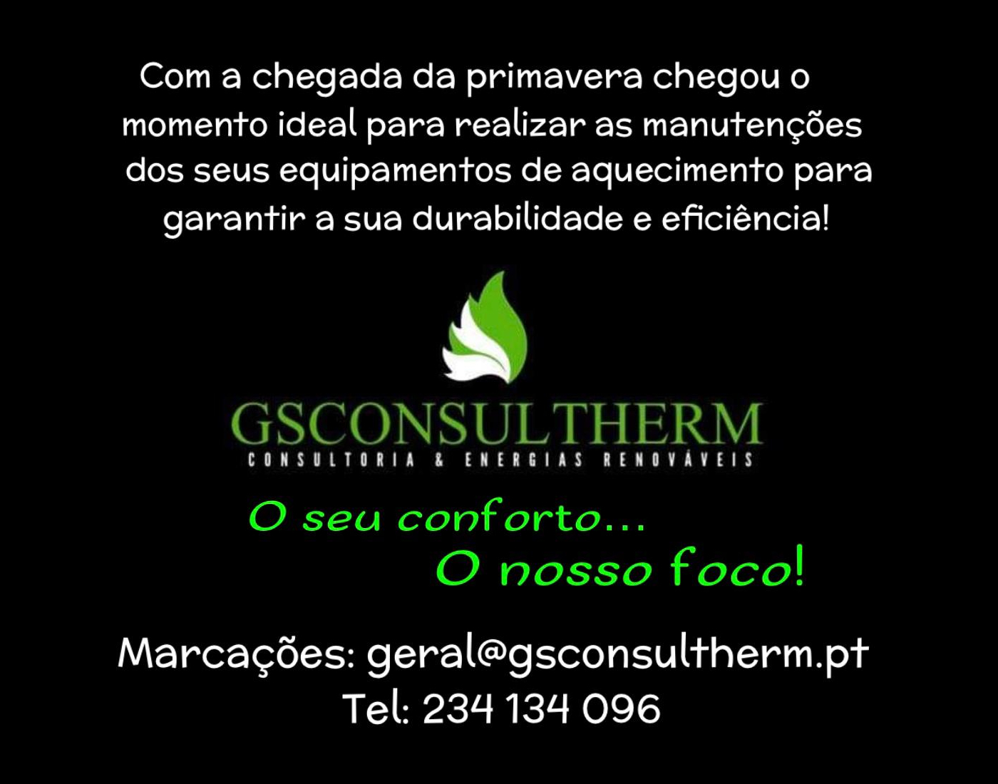 GSCONSULTHERM: o seu parceiro ideal na área das Renováveis