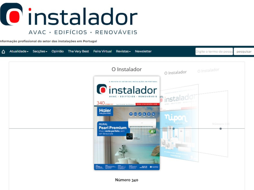 Revista O Instalador: desconto de 50% para associados da AIPOR