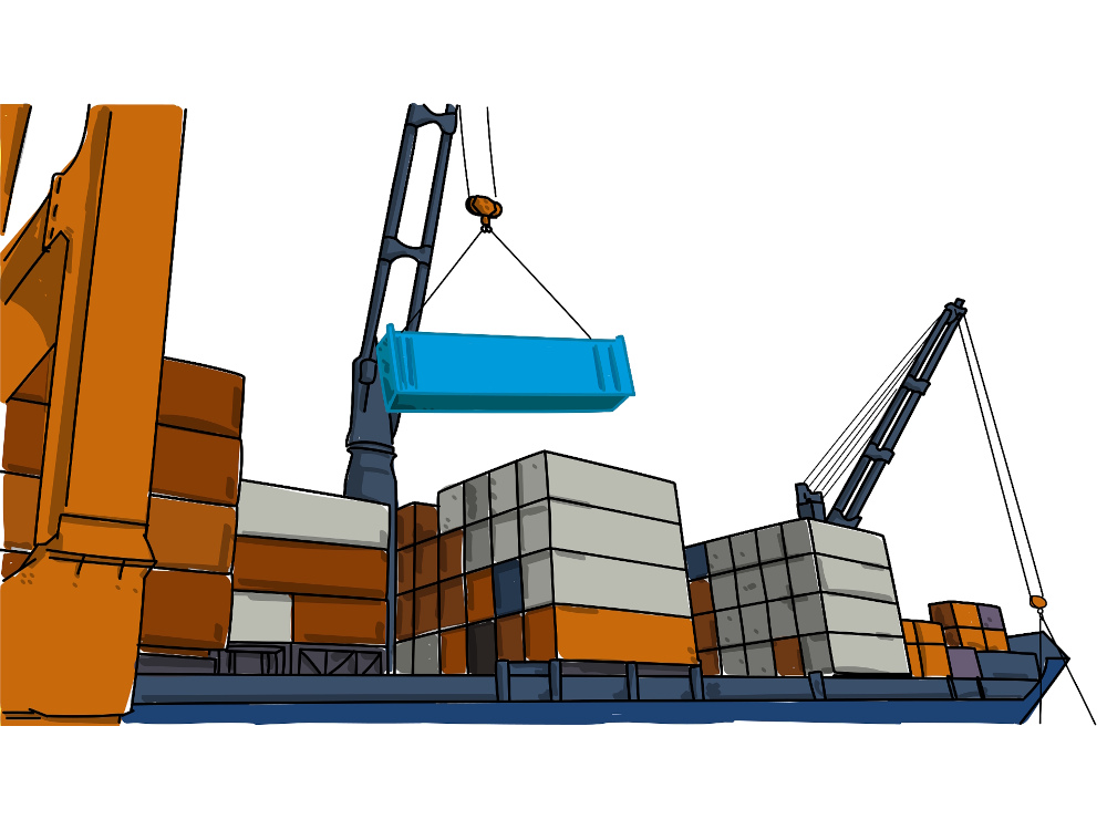 Exportações diminuíram 0,1% e importações aumentaram 5,2%