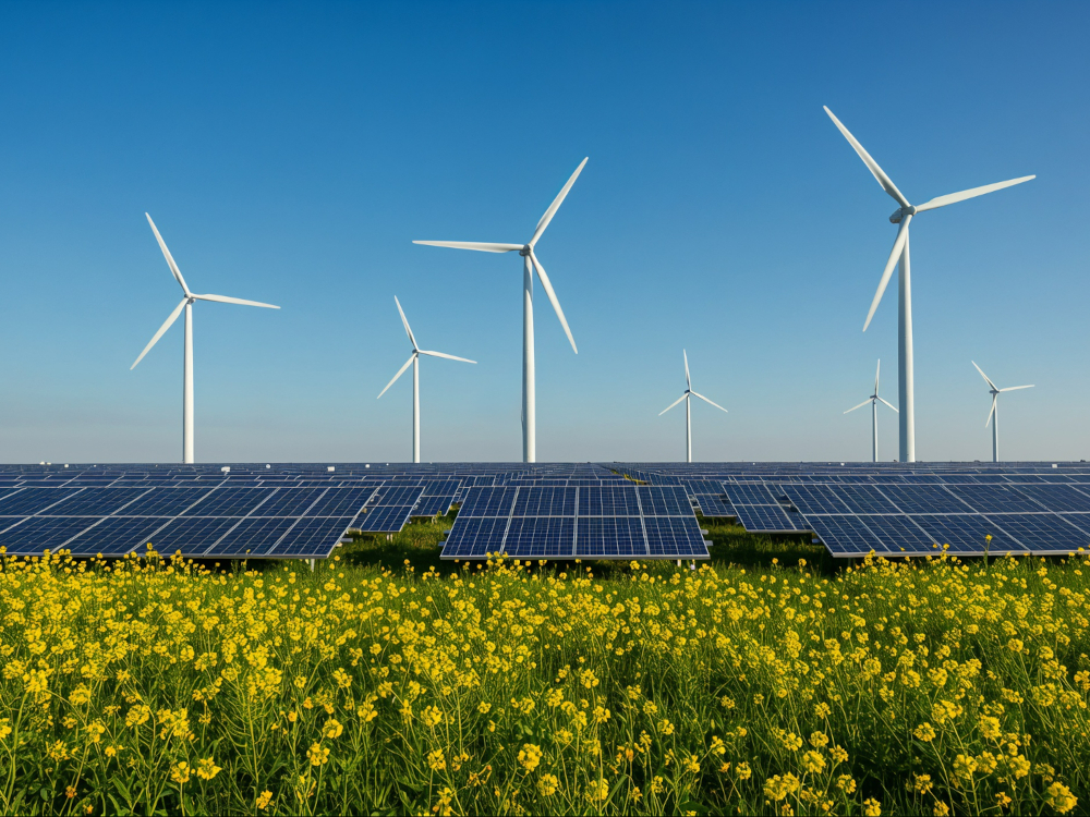 Renováveis na produção de eletricidade na UE aumentam 4% no terceiro trimestre de 2025