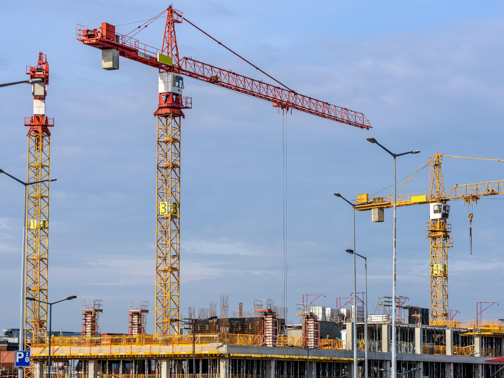 Produção na Construção abrandou para 0,4%