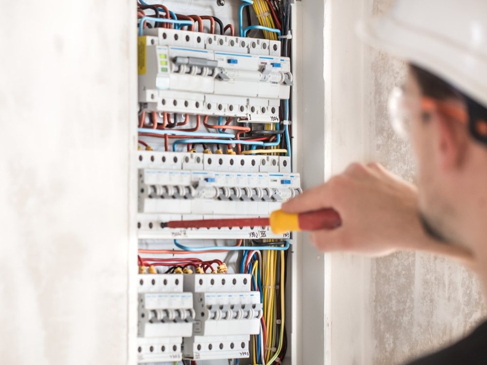 caixa de eletricidade
